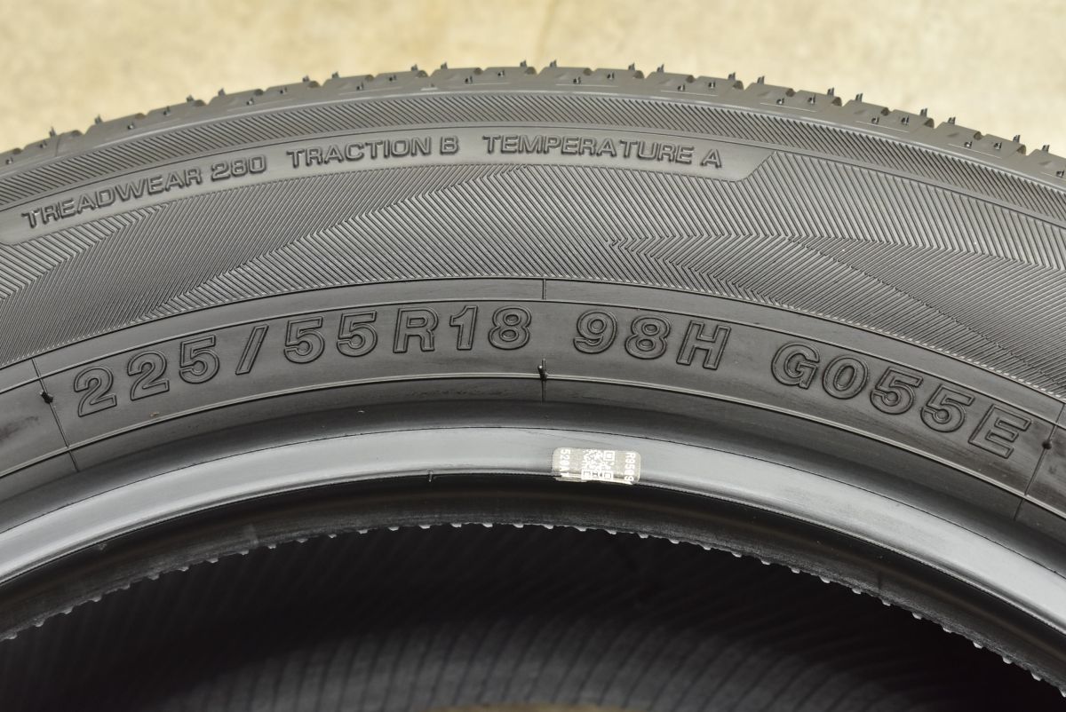 ◆新車外し品◆2024年製 225/55R18 ヨコハマ ジオランダー SUV 2025年製 新車外し品】ヨコハマ ジオランダーSUV G055 225/55R18