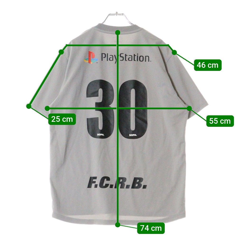 ウェア FCRB PS30 AUTHENTIC TEAM TOUR S/S TOP L F.C.Real Bristol x PlayStation 30th Anniv. PS30 AUTHENTIC