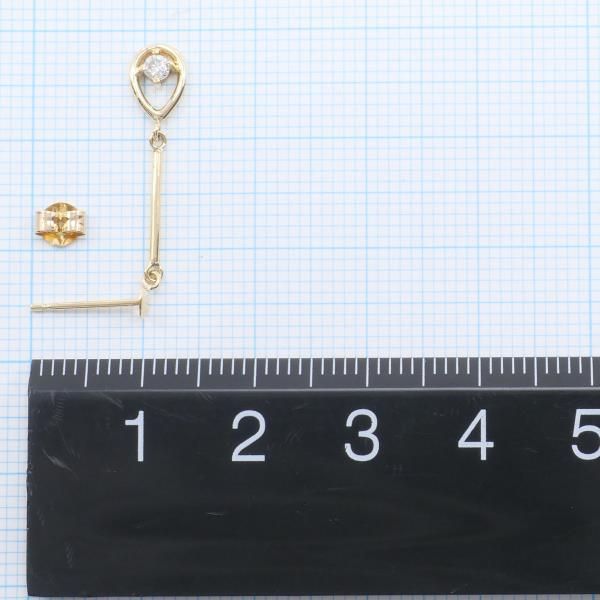K18YG ピアス（片耳） ダイヤ 0.06 総重量約0.5g - メルカリ
