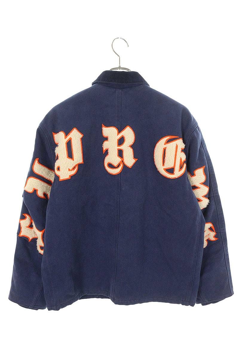 シュプリーム 25SS Old English Canvas Work Jacket オールド  