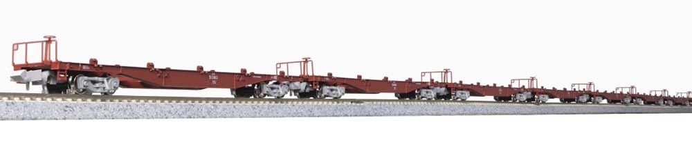 KATO 10-1317 コキ50000(グレー台車) コンテナ積載11両セット KATO Nゲージ コキ50000(グレー台車) コンテナ無積載 11両セット
