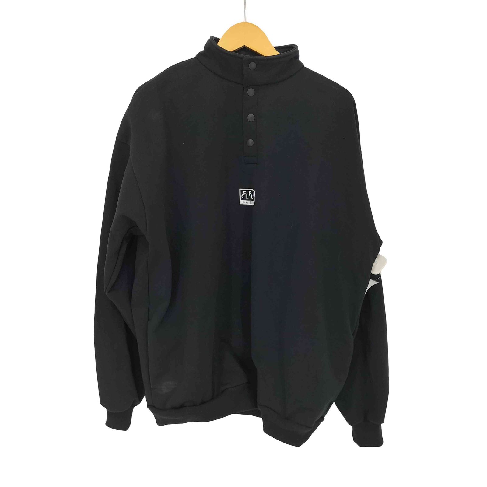 フリークスストア FREAKS STORE FRO SPA DUPA CLUB ハーフボタンスウェット メンズ JPN：XL 
