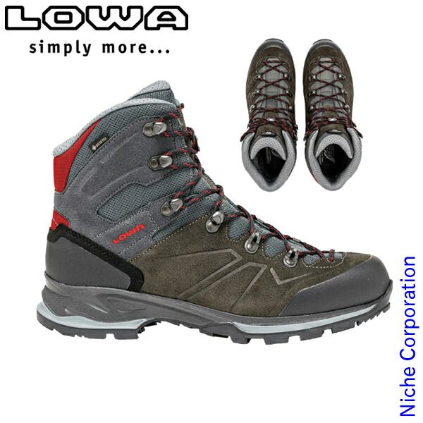 ローバー バルド GT WXL メンズ L010620 9740 アンスラサイトxレッド 27.3cm