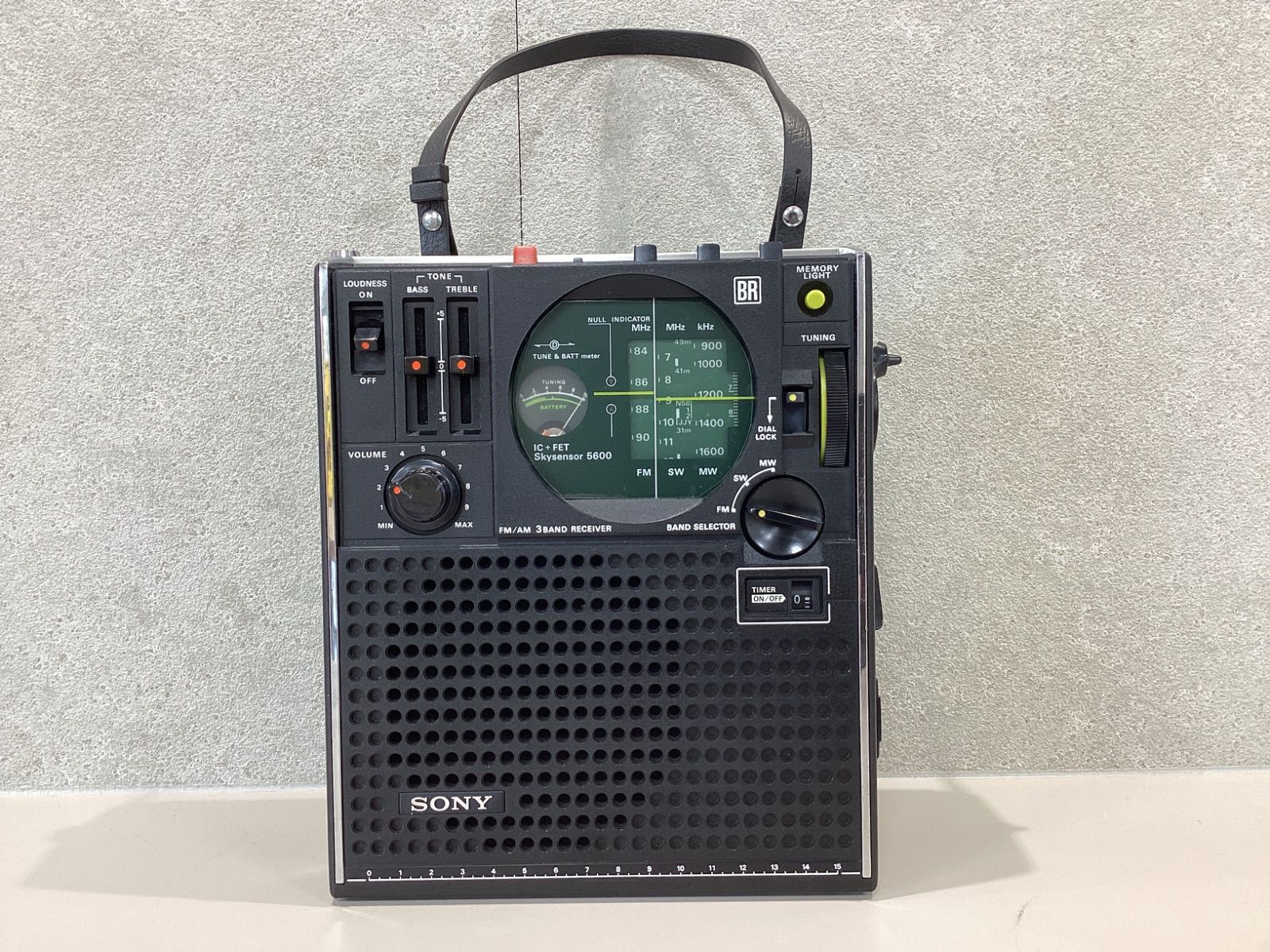 SONY スカイセンサー ICF-5600 ラジオ 昭和レトロ ヴィンテージ 【公式