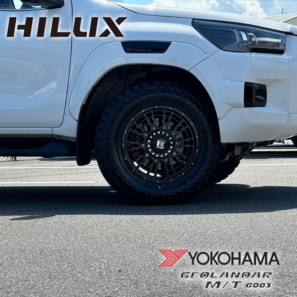 HILUX】 ハイラックス 150系プラド 120系プラド パジェロ PreDator ブラッククリア 夏タイヤセット 4本セット YOKOHAMA  ジオランダー MT G003 265/65R17 265/70R17 - メルカリ