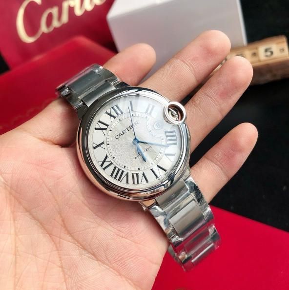 Cartier カルティエブルーバルーン 男性用ビジネス腕時計 42mm