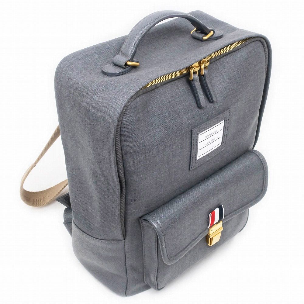 名東】トムブラウン バックパック SUPER 120'S TWILL リュック UAG060A