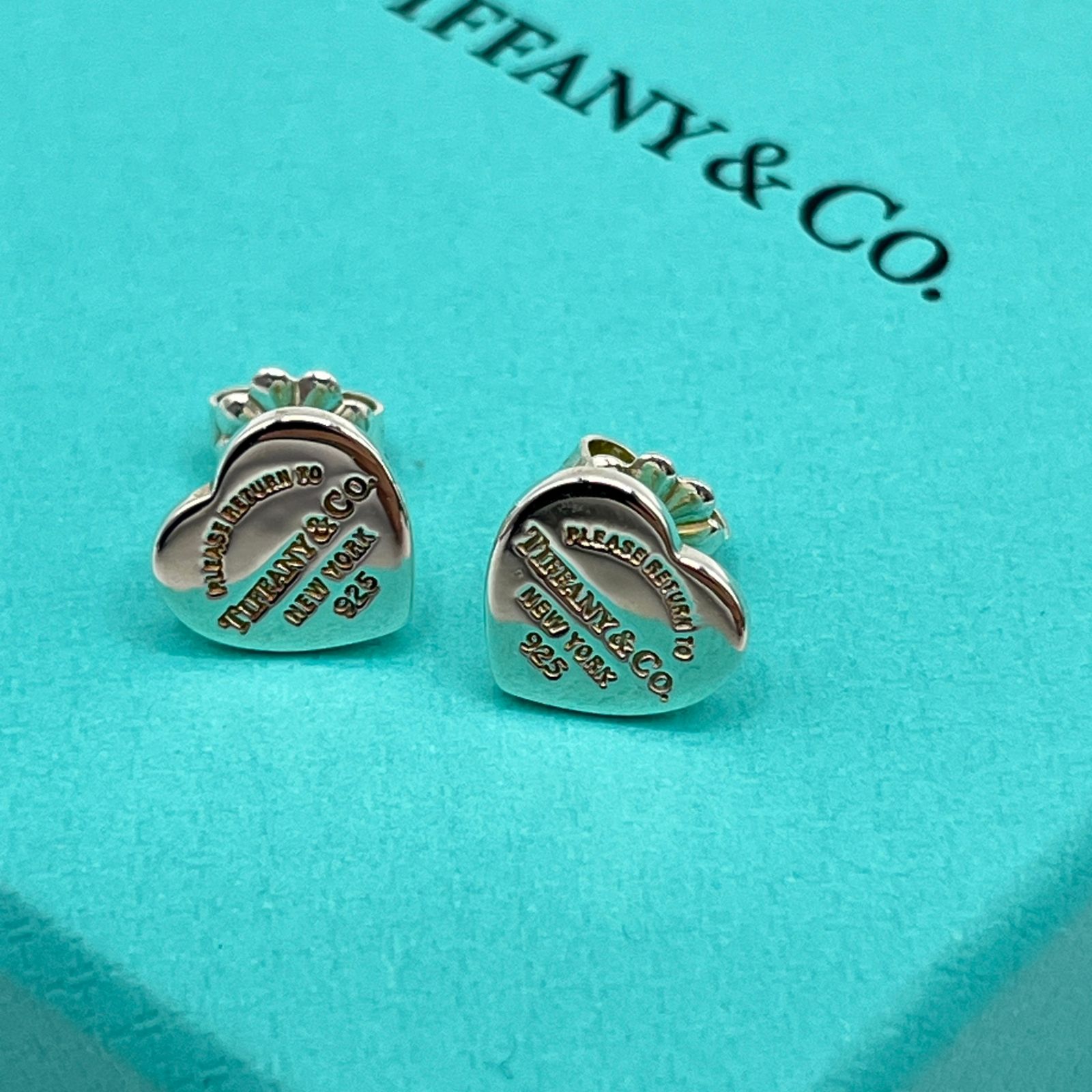 美品☆ティファニー リターントゥ　ミニ ハートタグ　ピアス TIFFANY&Co[ティファニー] リターントゥ ハート タグ ピアス