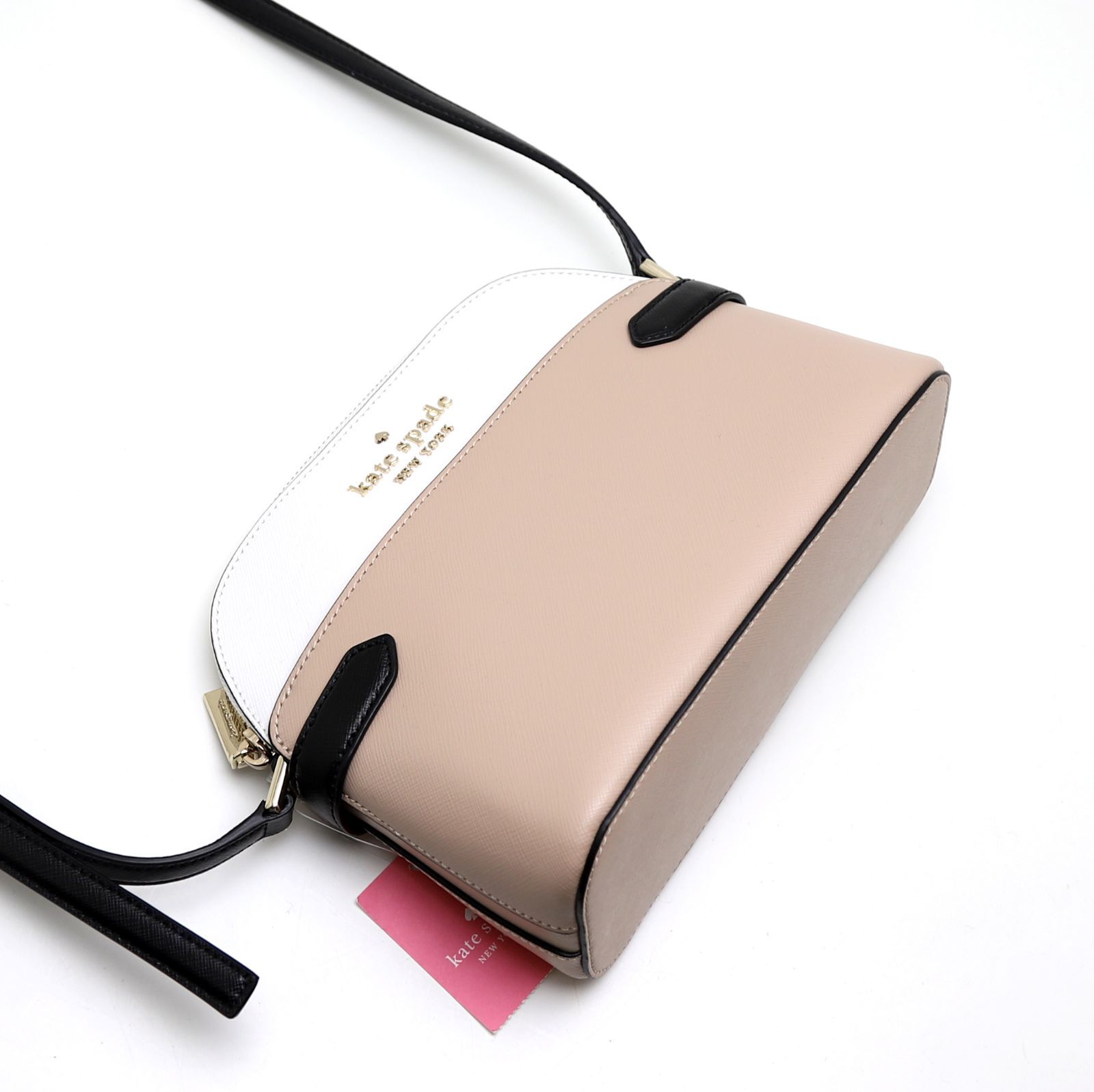 未使用】ケイトスペード ステイシー ショルダーバッグ レザー ベージュ 