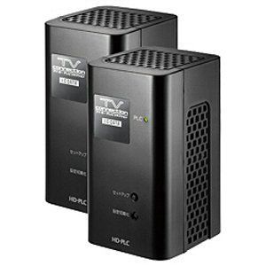 I-O DATA 家電向け据え置き型コンセントLAN(PLC)親機子機セット PLC-ET