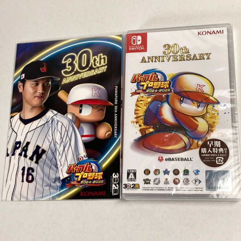 未使用品】 パワフルプロ野球2024-2025 -Switch 任天堂 未使用品】 パワフルプロ野球2024-2025 -Switch 任天堂