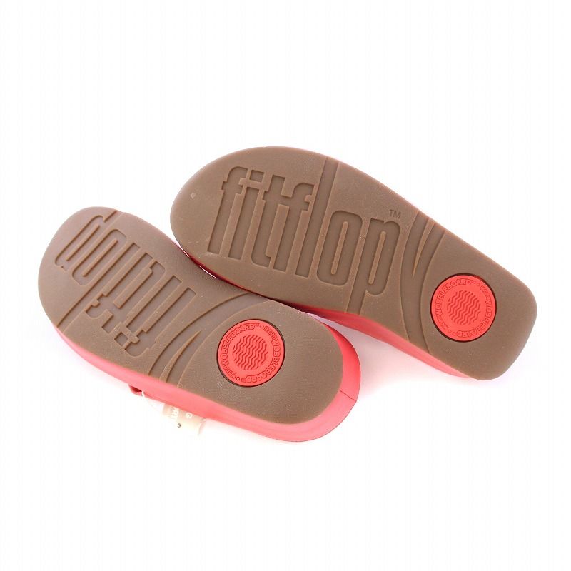 LULU CRYSTAL-MIX METALLIC CROSS SLIDES｜fitflop(フィット