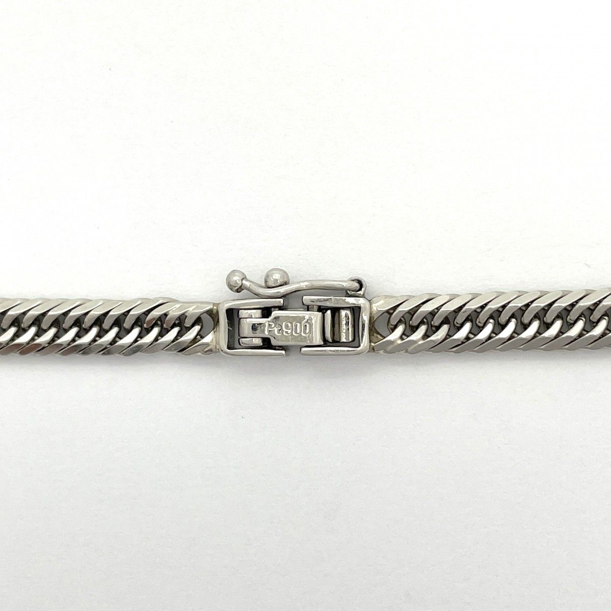 5khe050】喜平 ネックレス Pt900 プラチナ 8面 トリプル 50.5cm 30.7g  