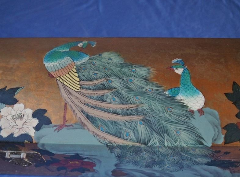 中国製の豪華な箱 古録展