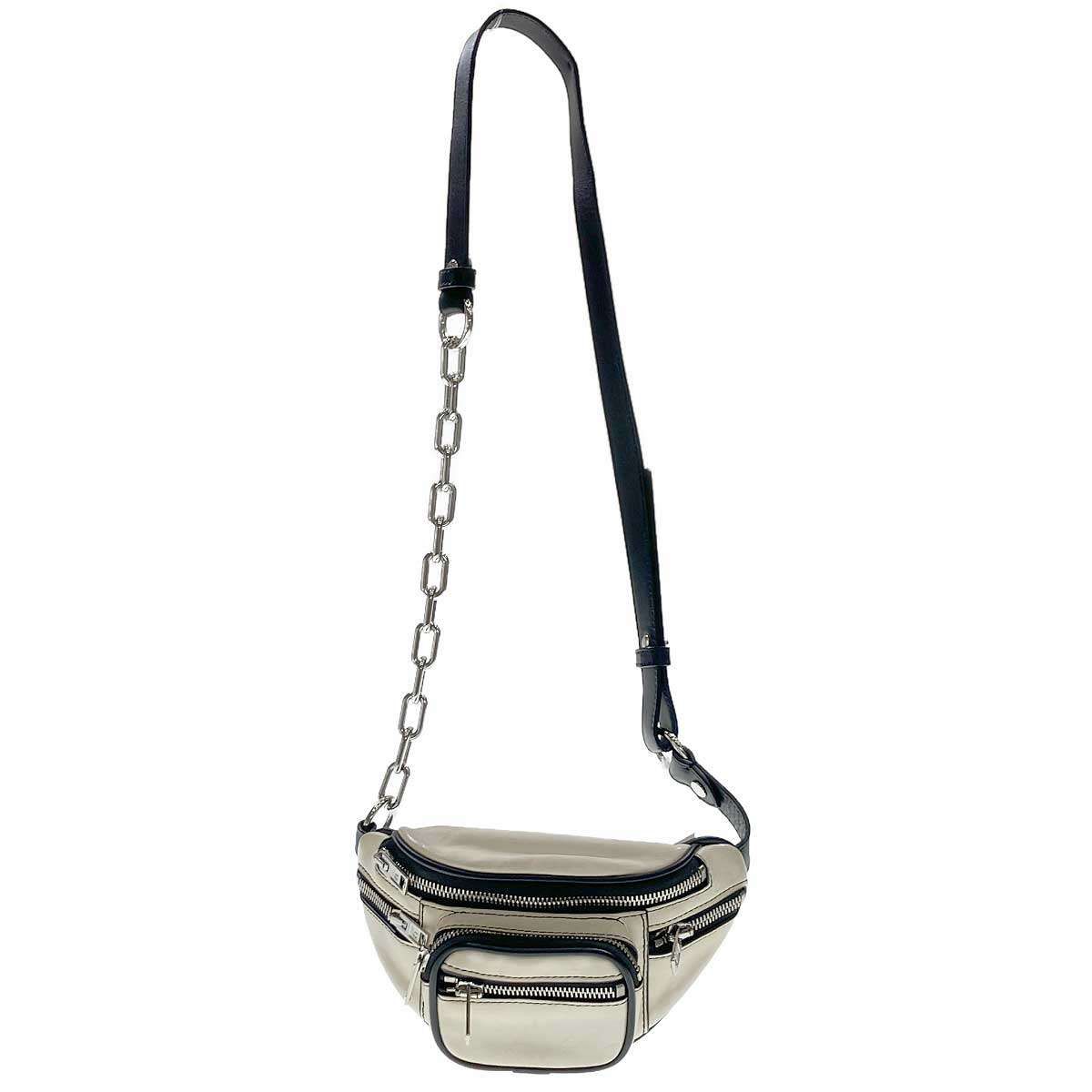 Alexander Wang☆関税込☆ツイスト ホワイト クロスボディバッグ alexanderwang アレキサンダーワング Twyst クロスボディバッグ