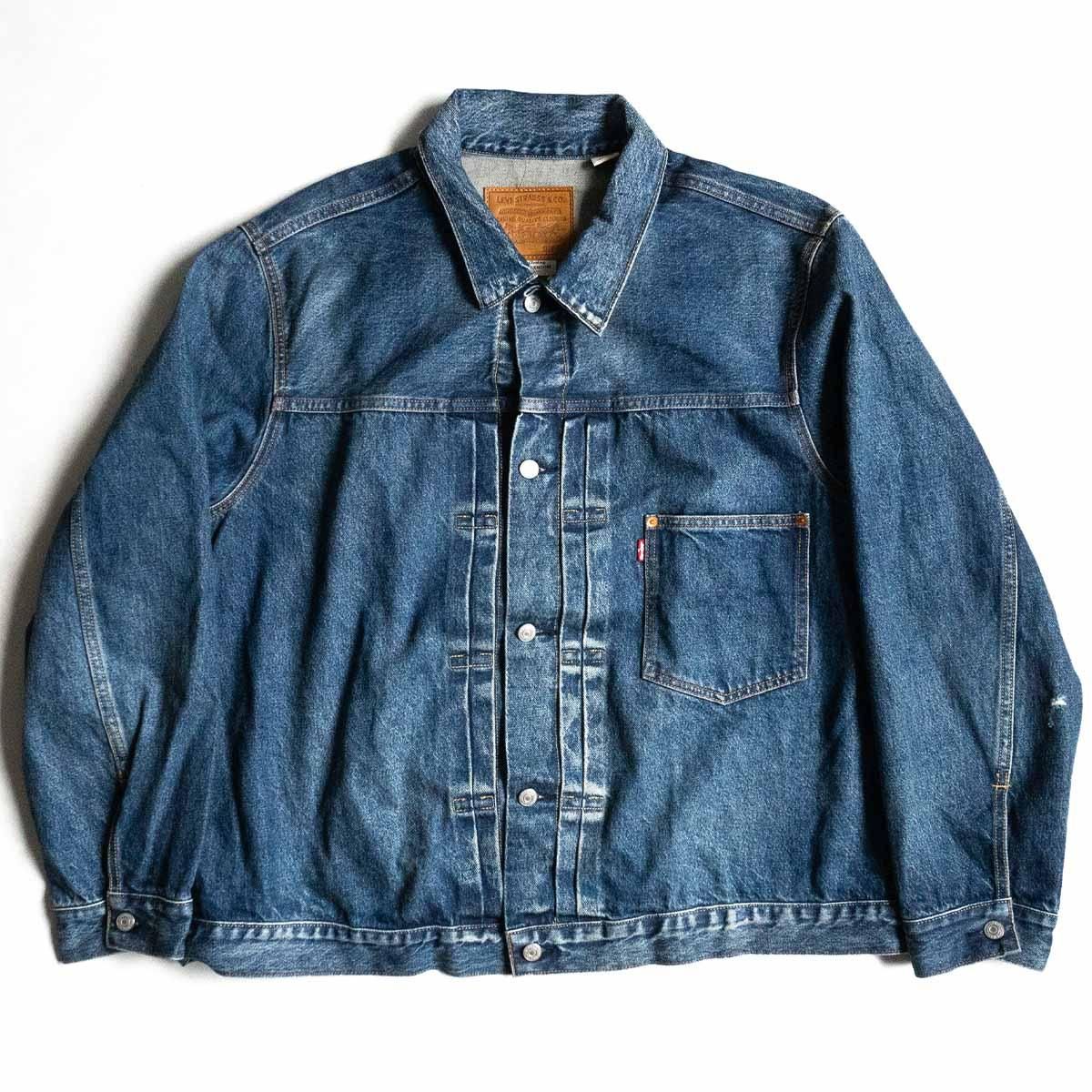 美品/ビッグサイズ/Tバック】 LEVI'S PREMIUM【 TYPE I トラッカー デニム ジャケット 】XXL 1st ファースト リーバイス  2409358 - メルカリ