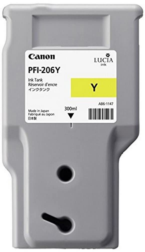 キヤノン PFI-206 Y インクタンク クリアランス イエロー Amazon.co.jp