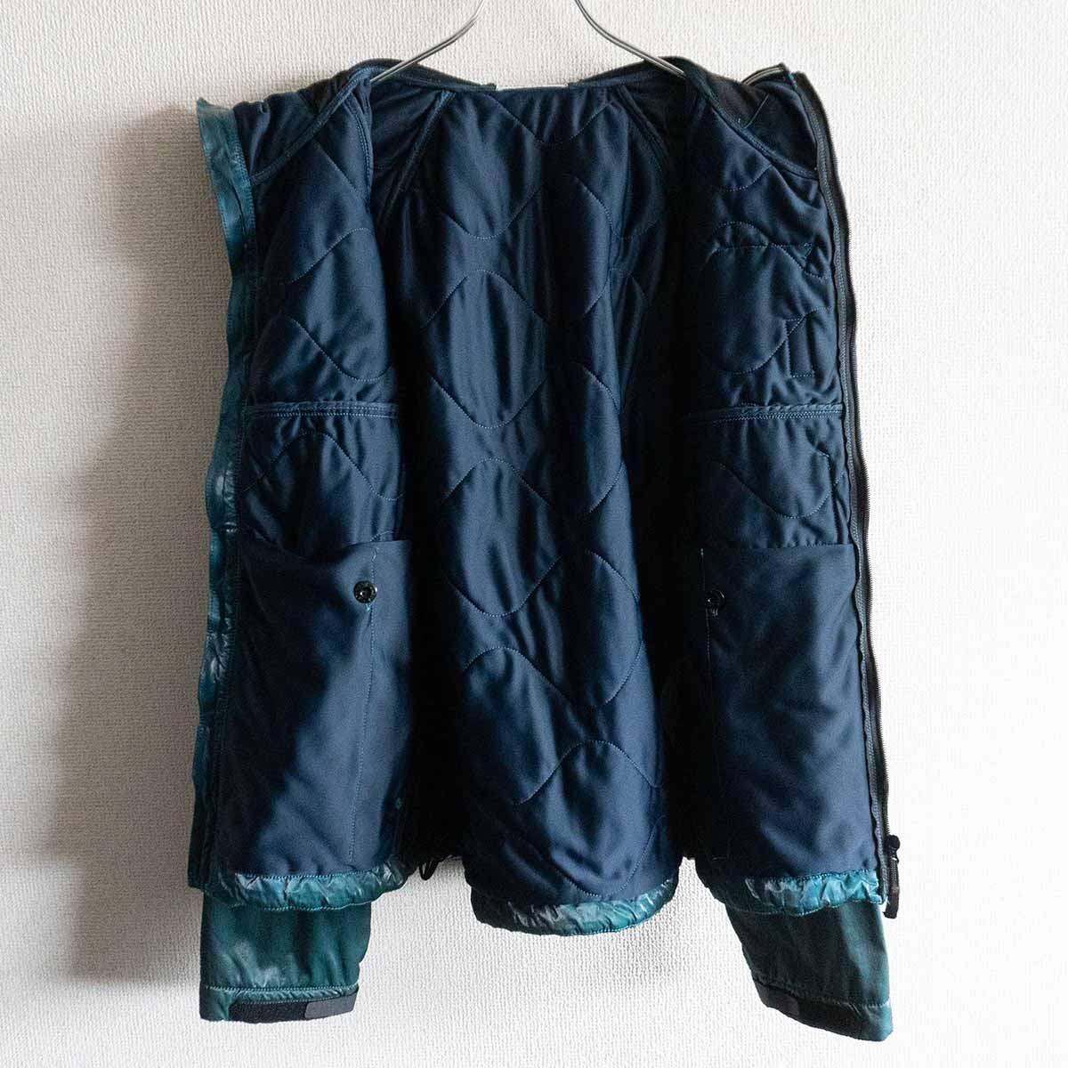 美品】STONE ISLAND【2008AW / LIQUID SILK JACKET】L 美品】STONE ISLAND【2008AW / LIQUID SILK JACKET】L