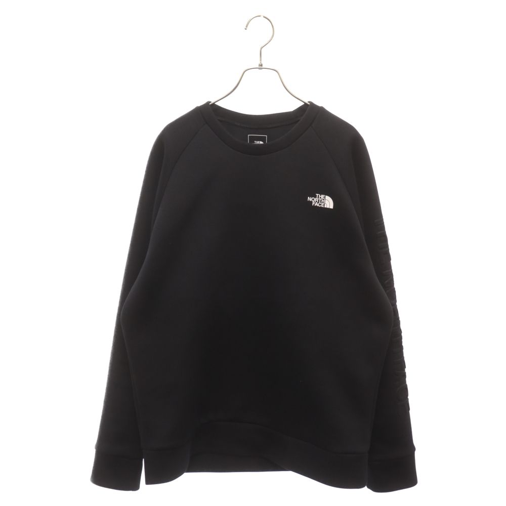 THE NORTH FACE (ザノースフェイス) TECH AIR SWEAT CREW テック エアー クルーネック スウェット トレーナー ブラック NT12287