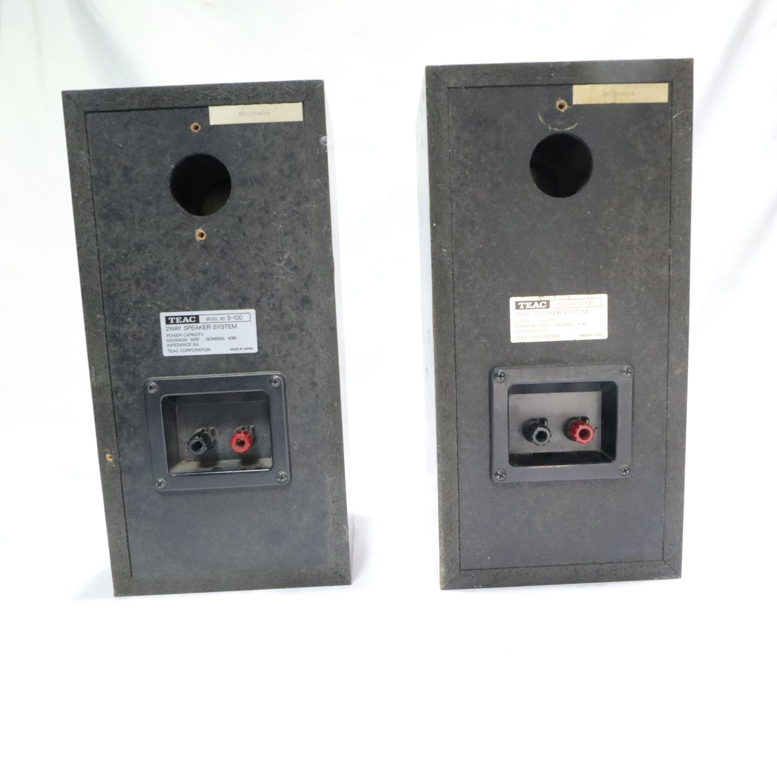 動作確認済/中古】TEAC/ティアック 2WAYスピーカーシステム S