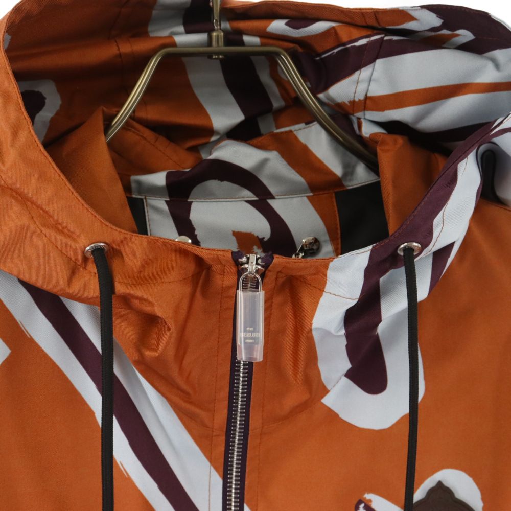 Berluti (ベルルッティ) PRINTED SILK SCRITTO B-WAY ラバーロゴパッチ