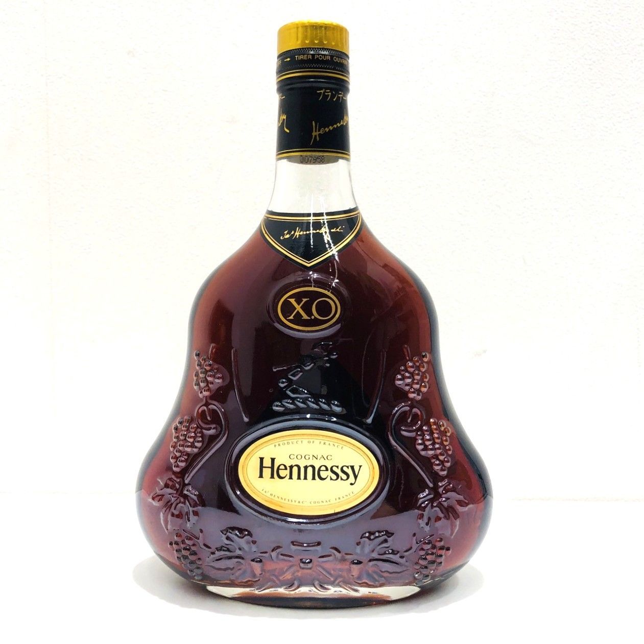 ▽ヘネシーXO クリアボトル 金キャップ 40% 700ml Hennessy XO COGNAC