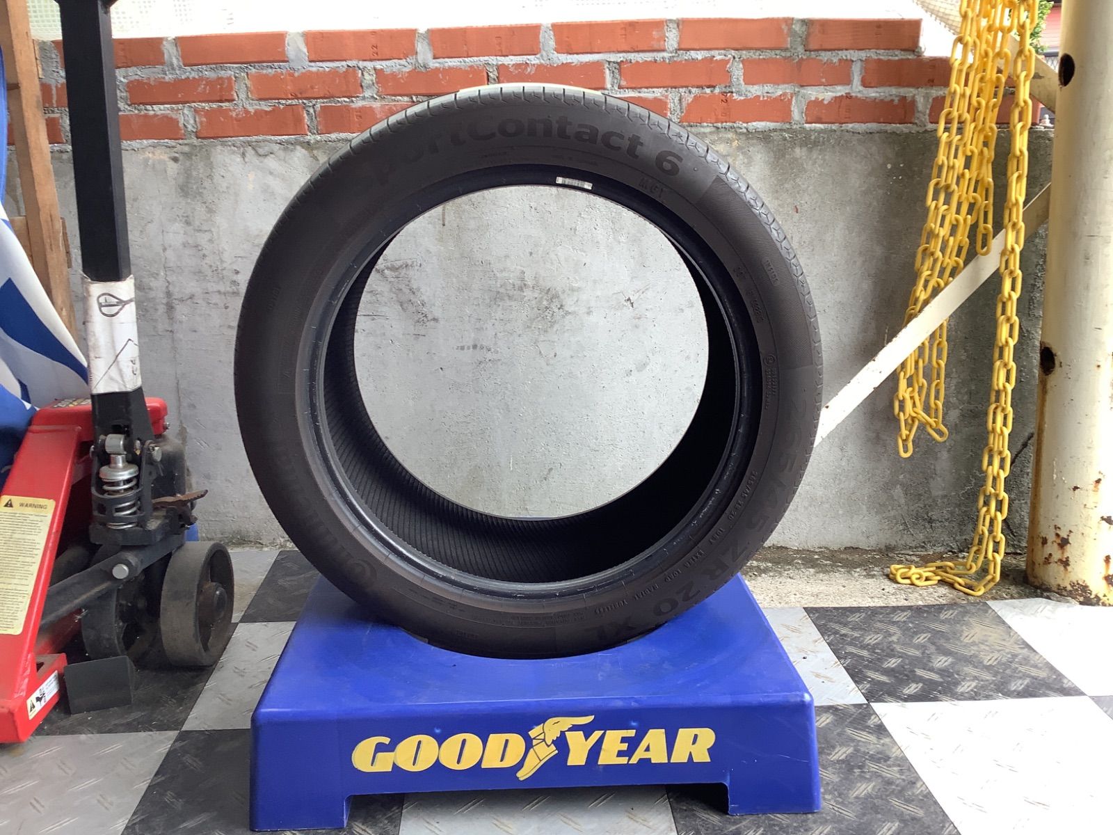 み 265|45R20 XL Continental SportContact 6 コンチネンタル スポーツコンタクト6 タイヤ1本