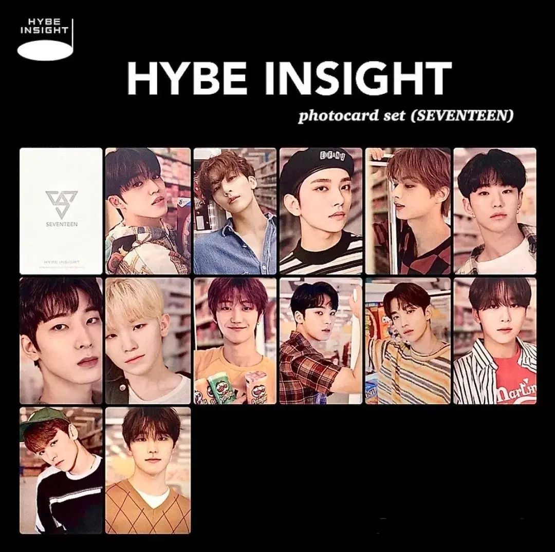 SEVENTEEN(セブンティーン・セブチ) HYBE INSIGHT 展示 トレカ
