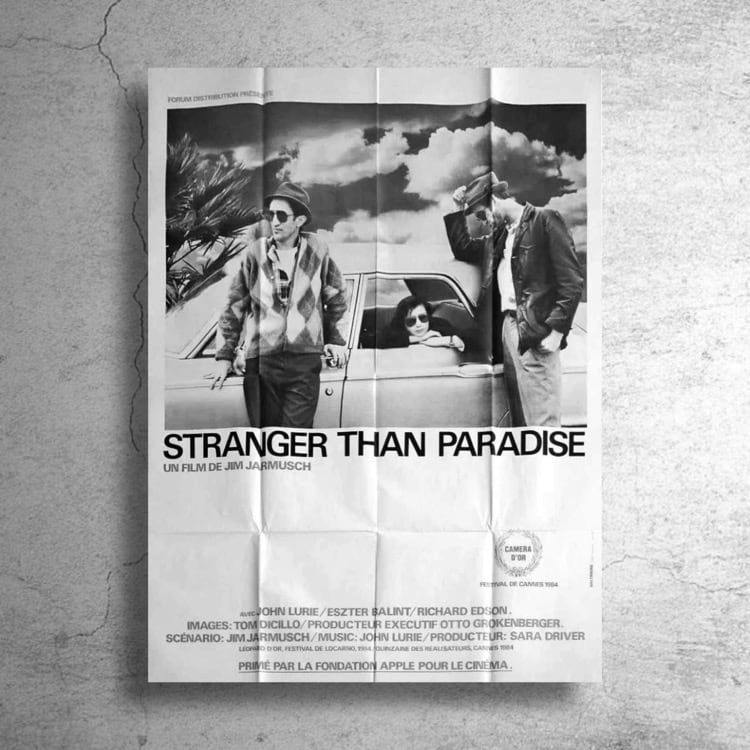 当時物！1984年製 ストレンジャーザンパラダイス ジムジャームッシュ ポスター 536_wood_black.jpg?v=