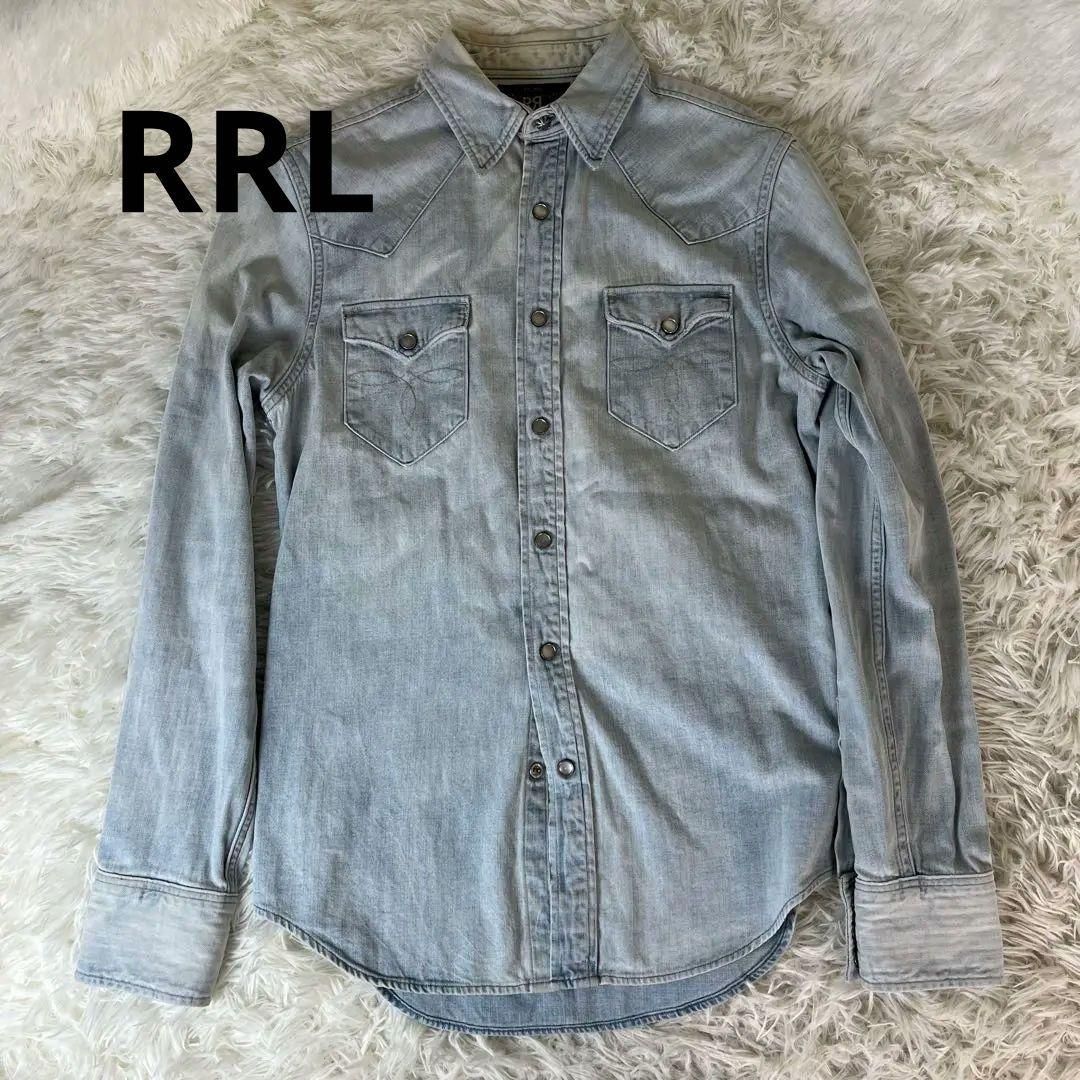 RRL ダブルアールエル ラルフローレン デニムシャツ - メルカリ