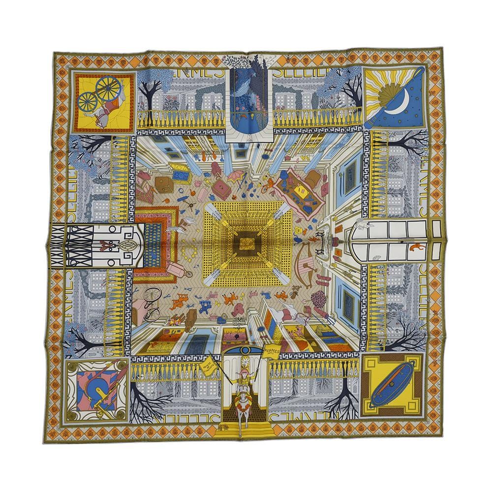 エルメス スカーフ カレ90 オブジェ ドゥ キュリオジテ Objets de Curiosite HERMES 2025年秋冬
