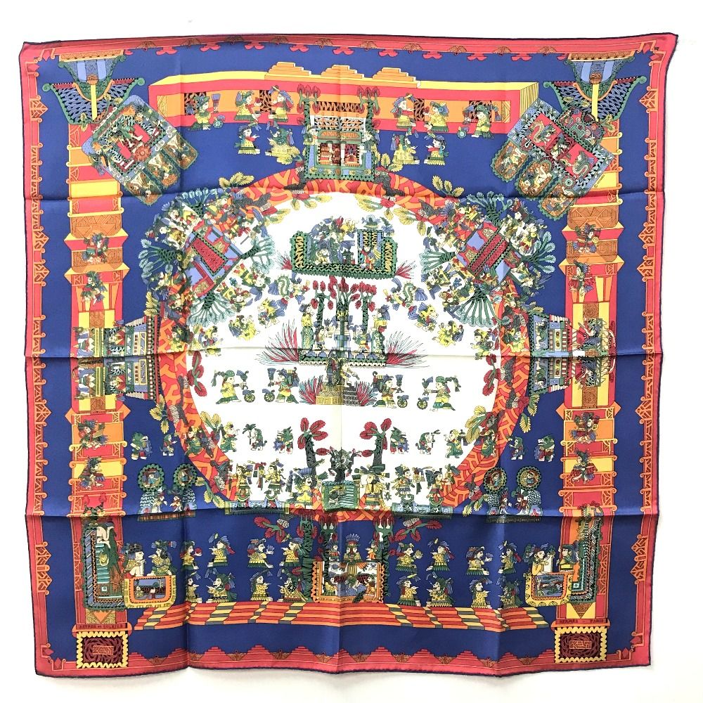 エルメス カレ90 ASTRES et SOLEILS 天体と太陽 スカーフ - メルカリ