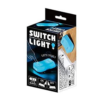 【-非常に良い】 東洋ケース センサーライト ブルー 7.8×15.5×6cm スイッチ型LEDライト ナイトランプ ベッドサイドランプ SWL-BL