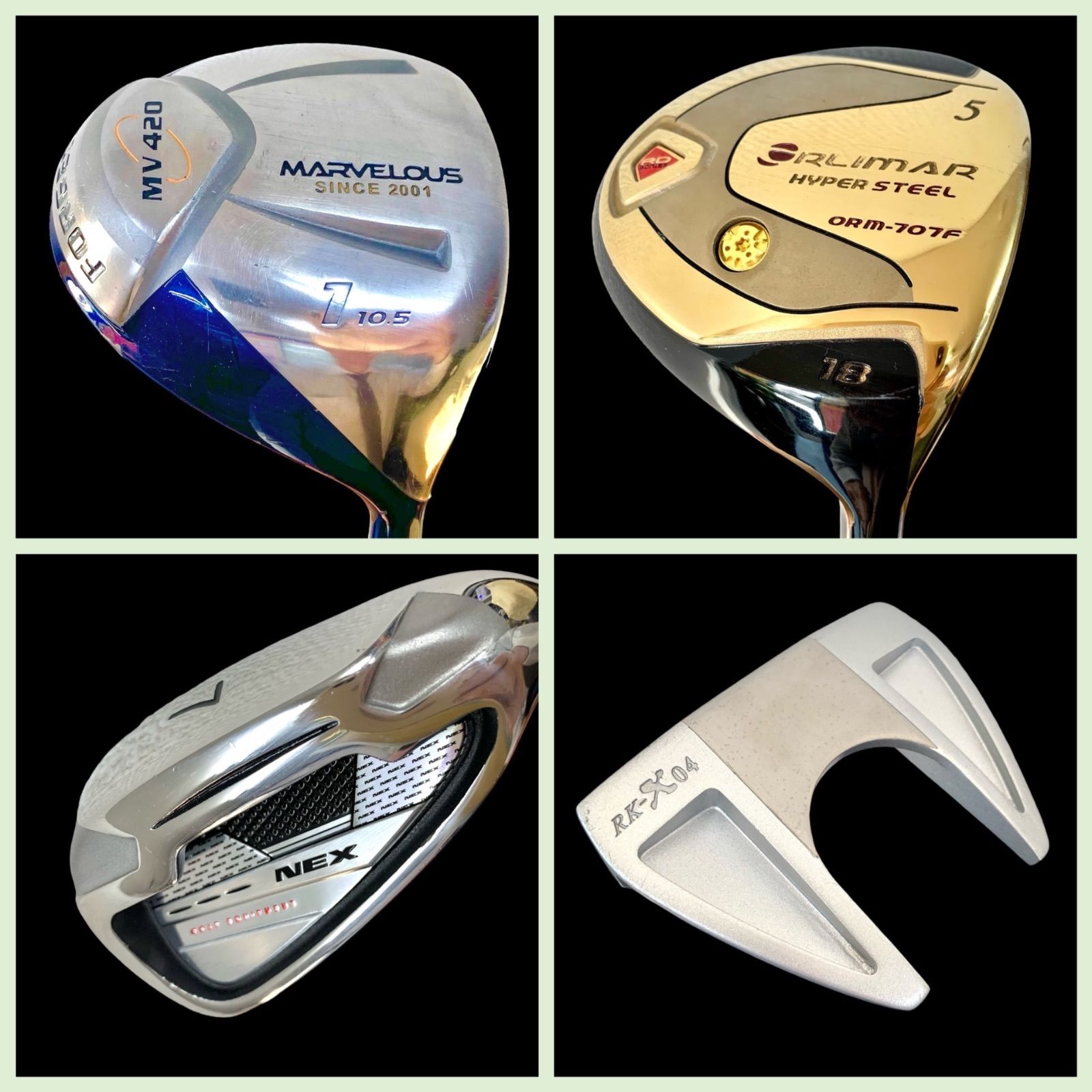 アイアン様専用☆ 5アビ様⑅/19 あいさま専用 スリクソン ZX5 アイアン |