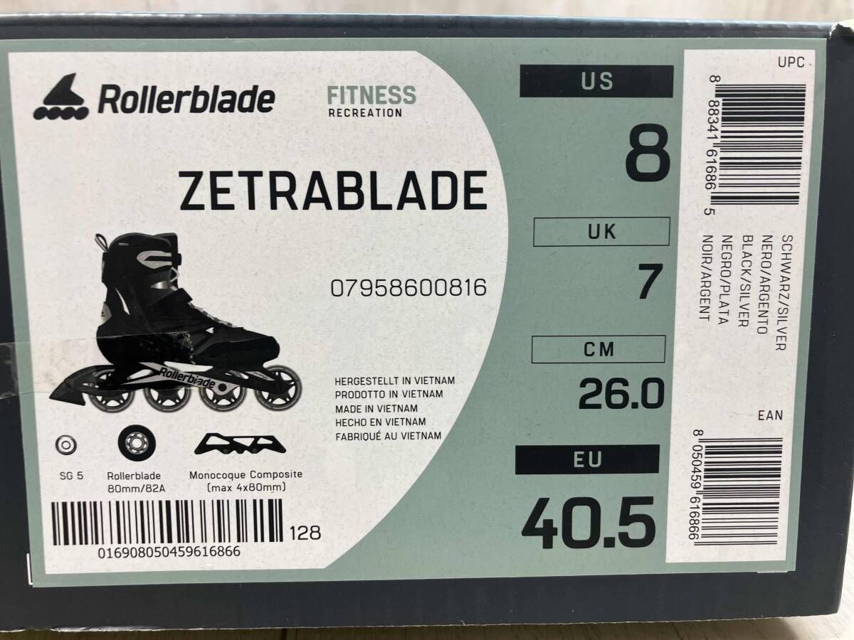 ROOLER BLADE ZETRA BLADE インライン ローラースケート 26cm スポーツ