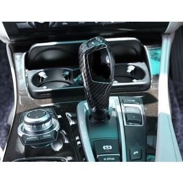 スポーティ全開♪ BMW カーボンルック シフトノブ カバー F30 F31 318i 