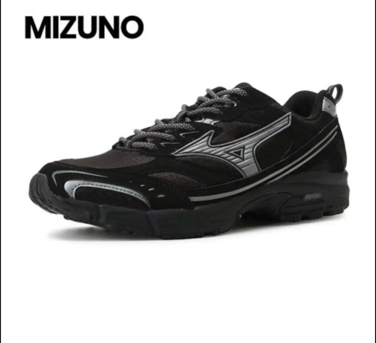 mizuno ミズノ スニーカー MXR 37 サイズ 230 235 ブラック メタリックグレー