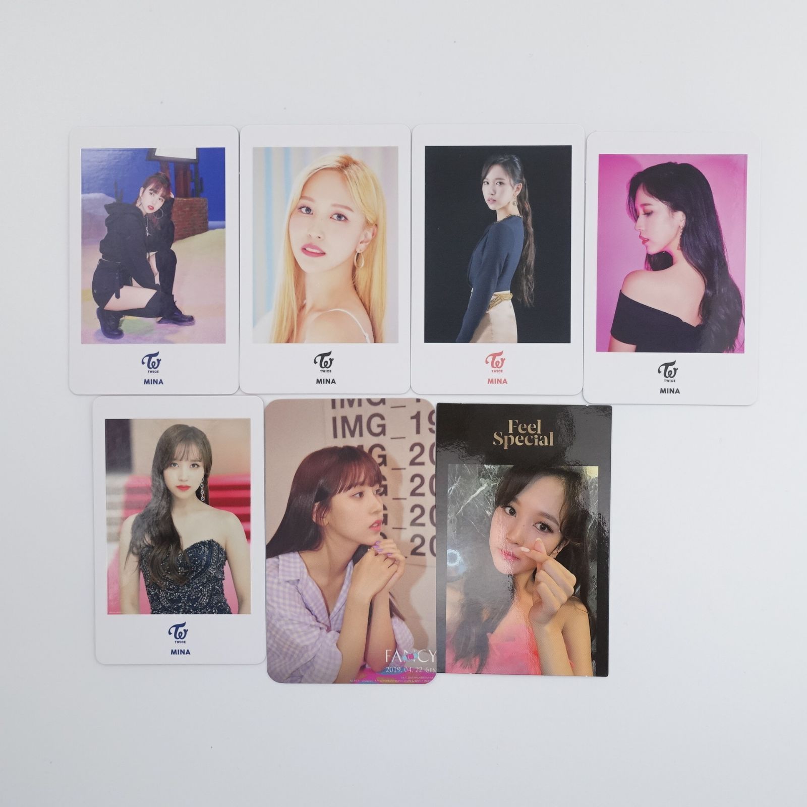 TWICE FANCY YOU 他 アルバム トレカ 7枚セット ミナ MINA
