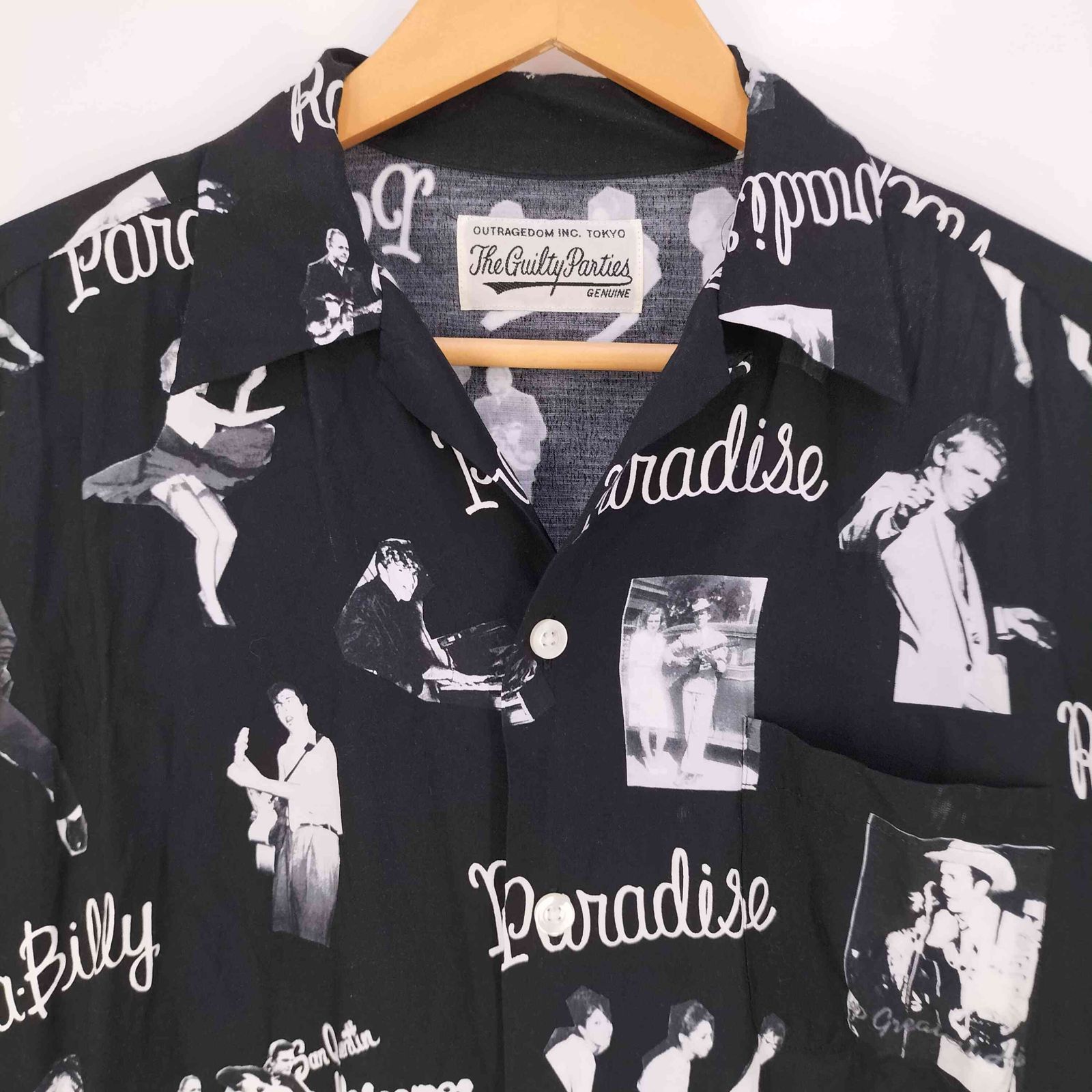 ワコマリア WACKO MARIA PRINTED ROCKABILLY HAWAIIAN SHIRT プリントロカビリーハワイアンシャツ レーヨン アロハシャツ メンズ JPN：S - メルカリ