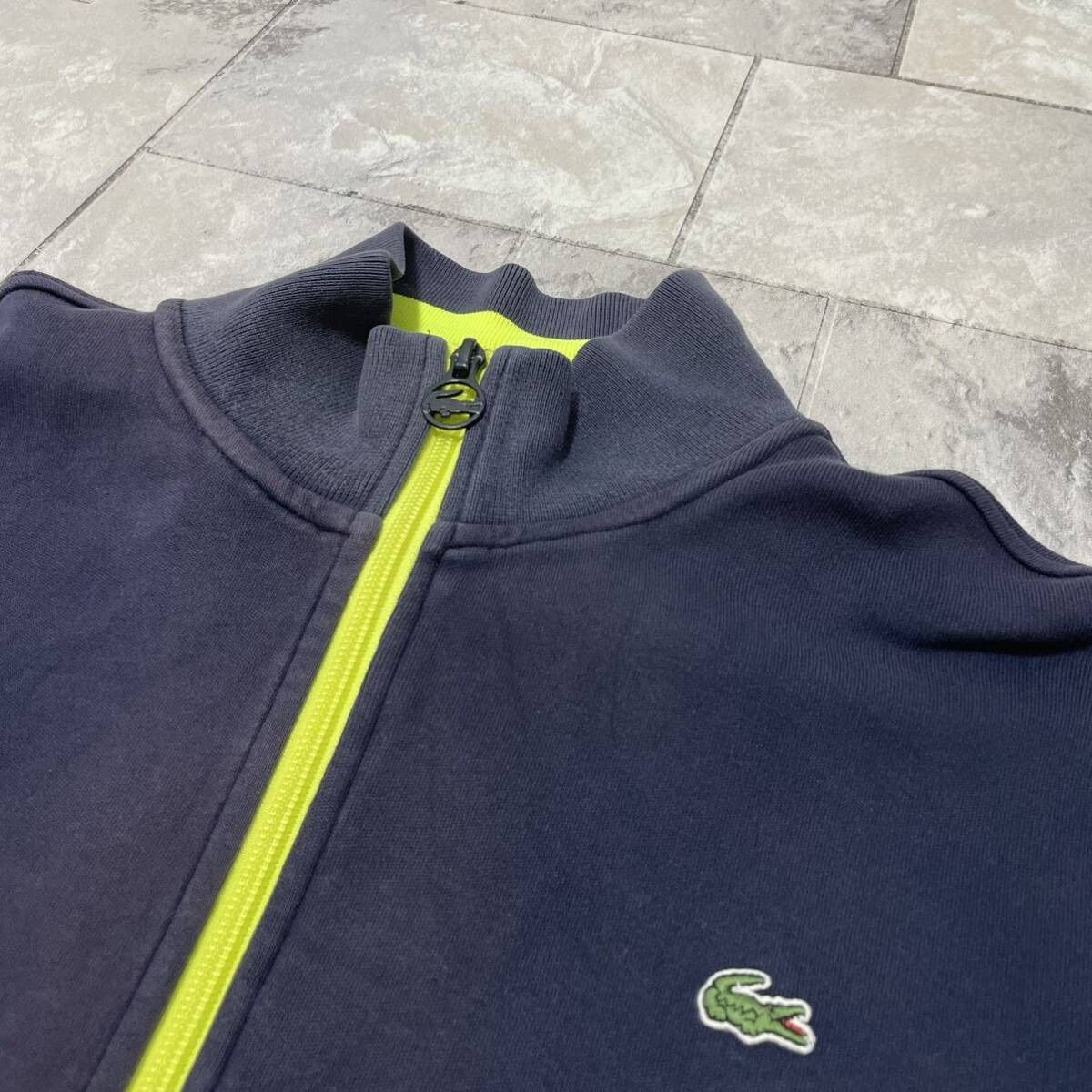 LACOSTE ラコステ ジップアップジャンパー スウェット トレーナー ワン 