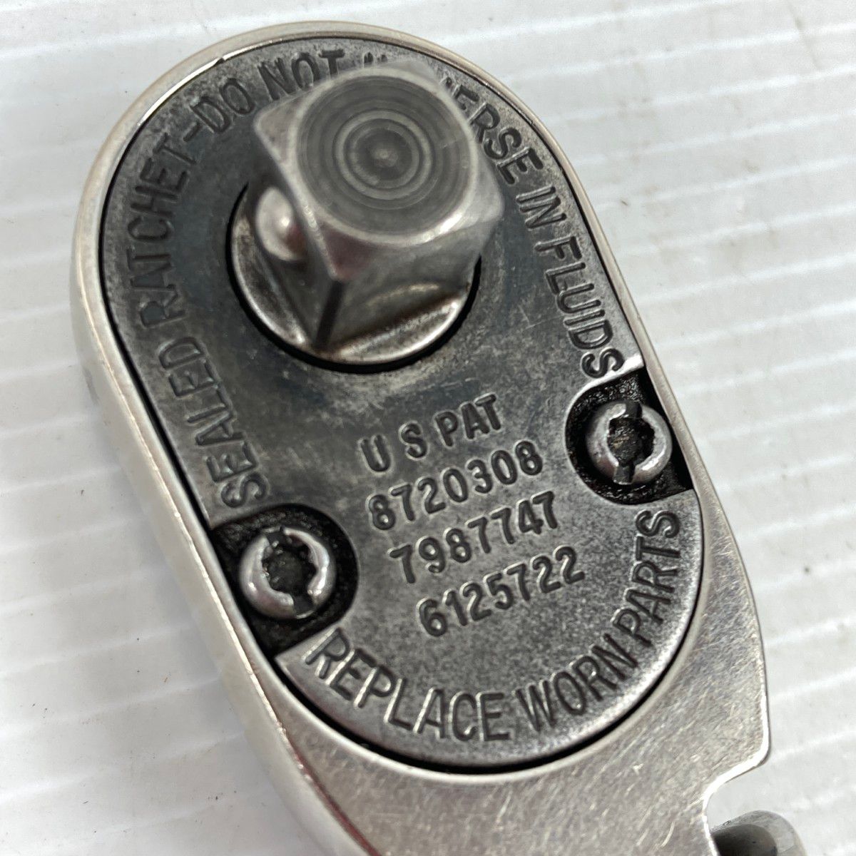 Snap-on スナップオン ハードハンドルスタビー フレックスラチェット 差込角 3 8 FHKFD80A