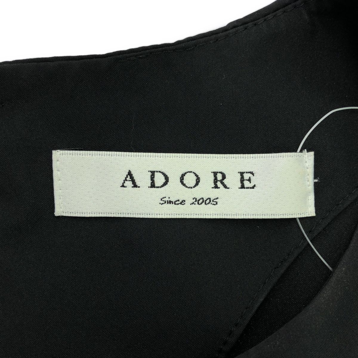 ADORE アドーア パフスリーブセパレートブラウス 531-7110307 ブラック 