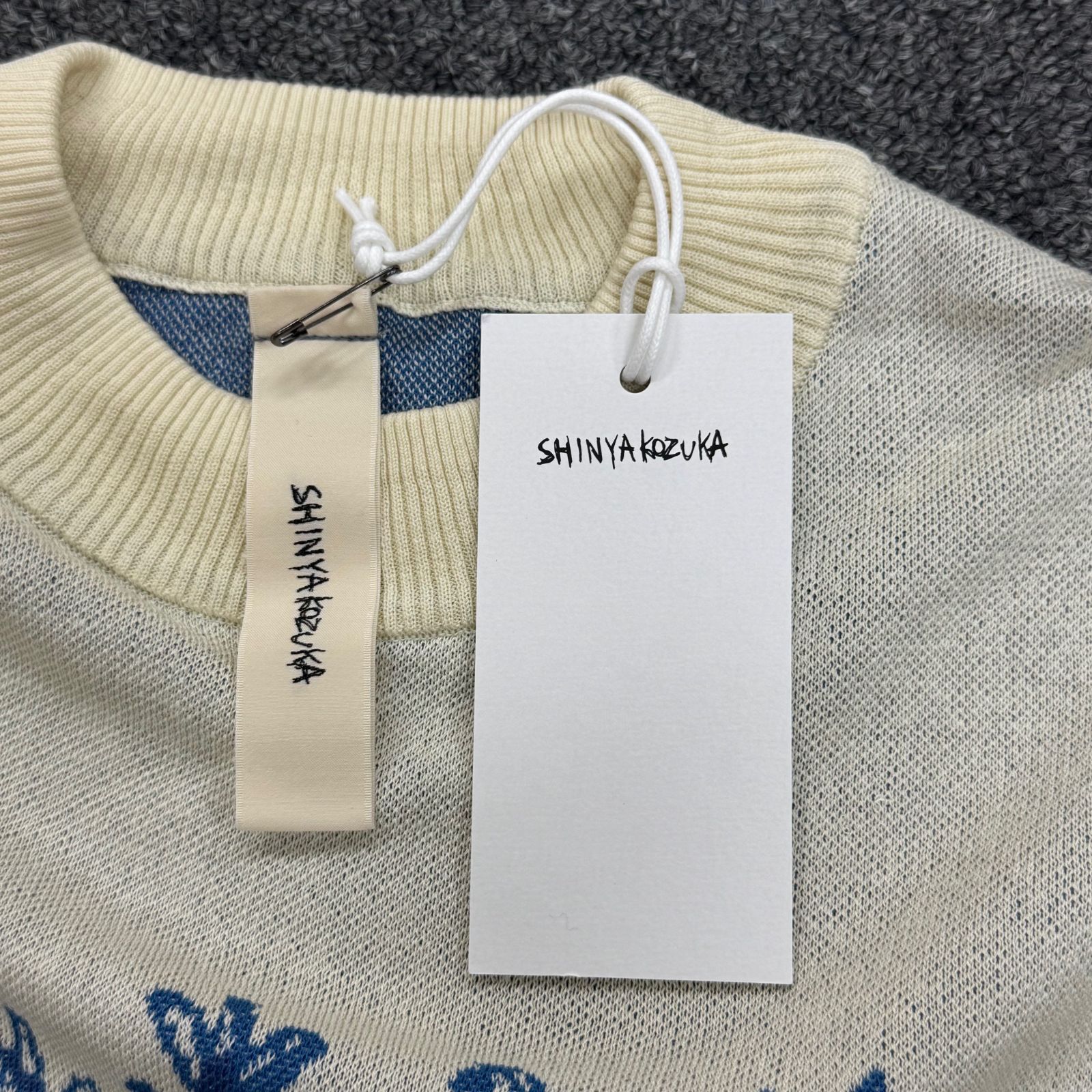 参考上代53900円 未使用品 SHINYA KOZUKA 24SS TOILES DE WANDER 