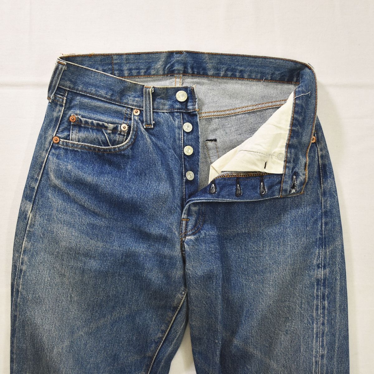 希少】 80sヴィンテージ USA製 リーバイス Levi's 501 赤耳 セルビッジ