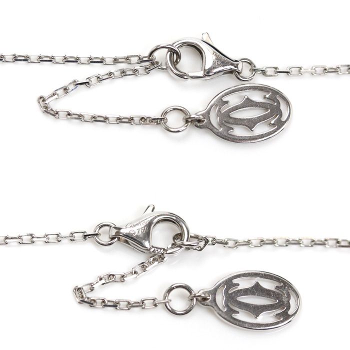 カルティエ Cartier ダムール SM ホワイトゴールド CARTIER カルティエ ダムール ダイヤモンド スモール ネックレス