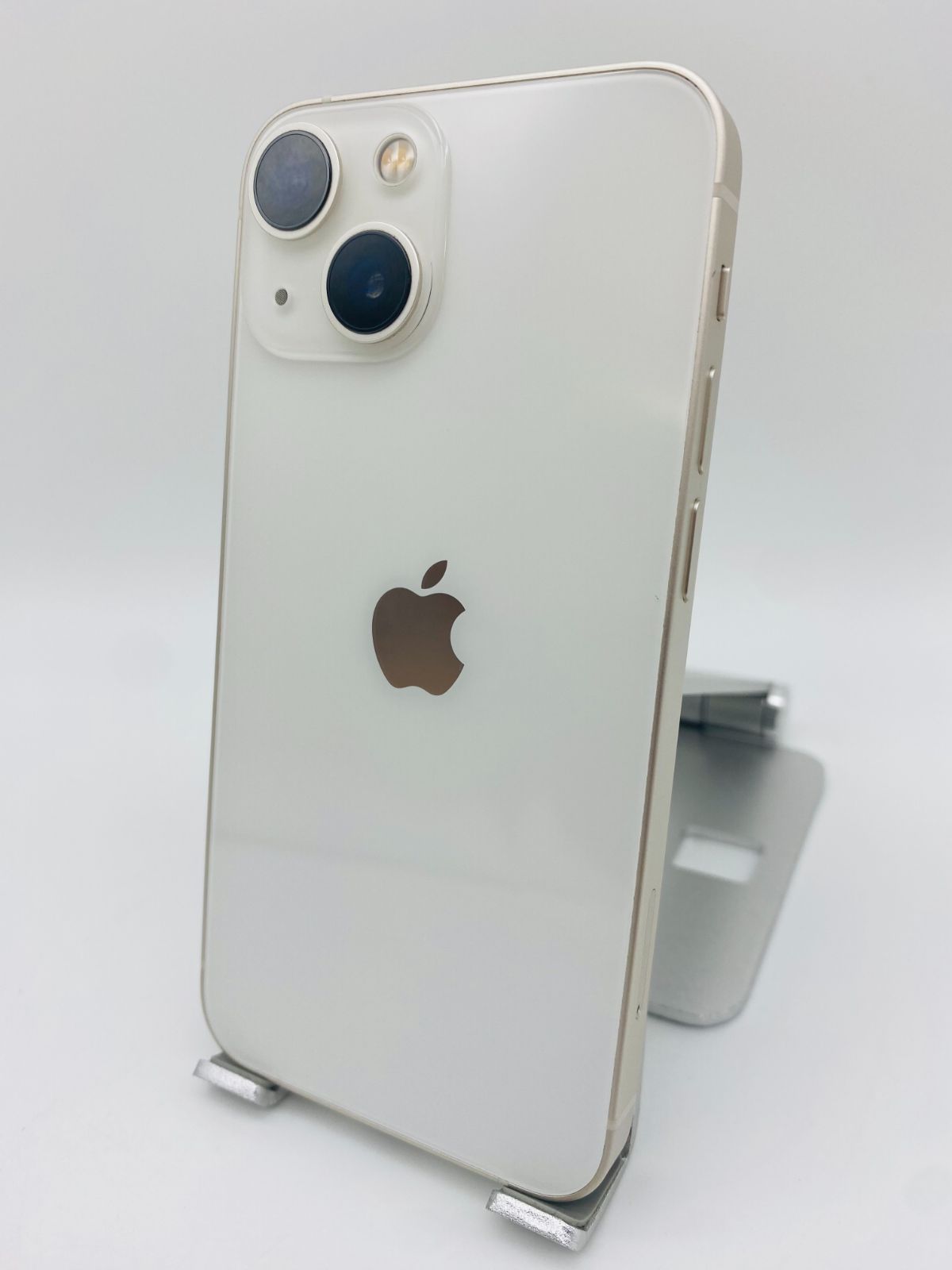 572 iPhone 13mini 256GB/純正新品バッテリー100% iPhone 13 mini 256GB スターライト/シムフリー/純正新品