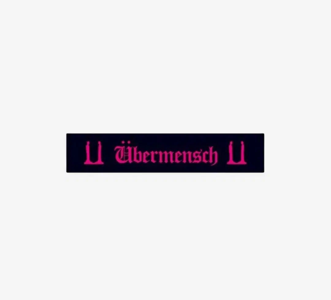 新品G-DRAGON Übermenschスローガンタオルセットピンクミント2点 新品G-DRAGON Übermenschスローガンタオルセットピンクミント2点