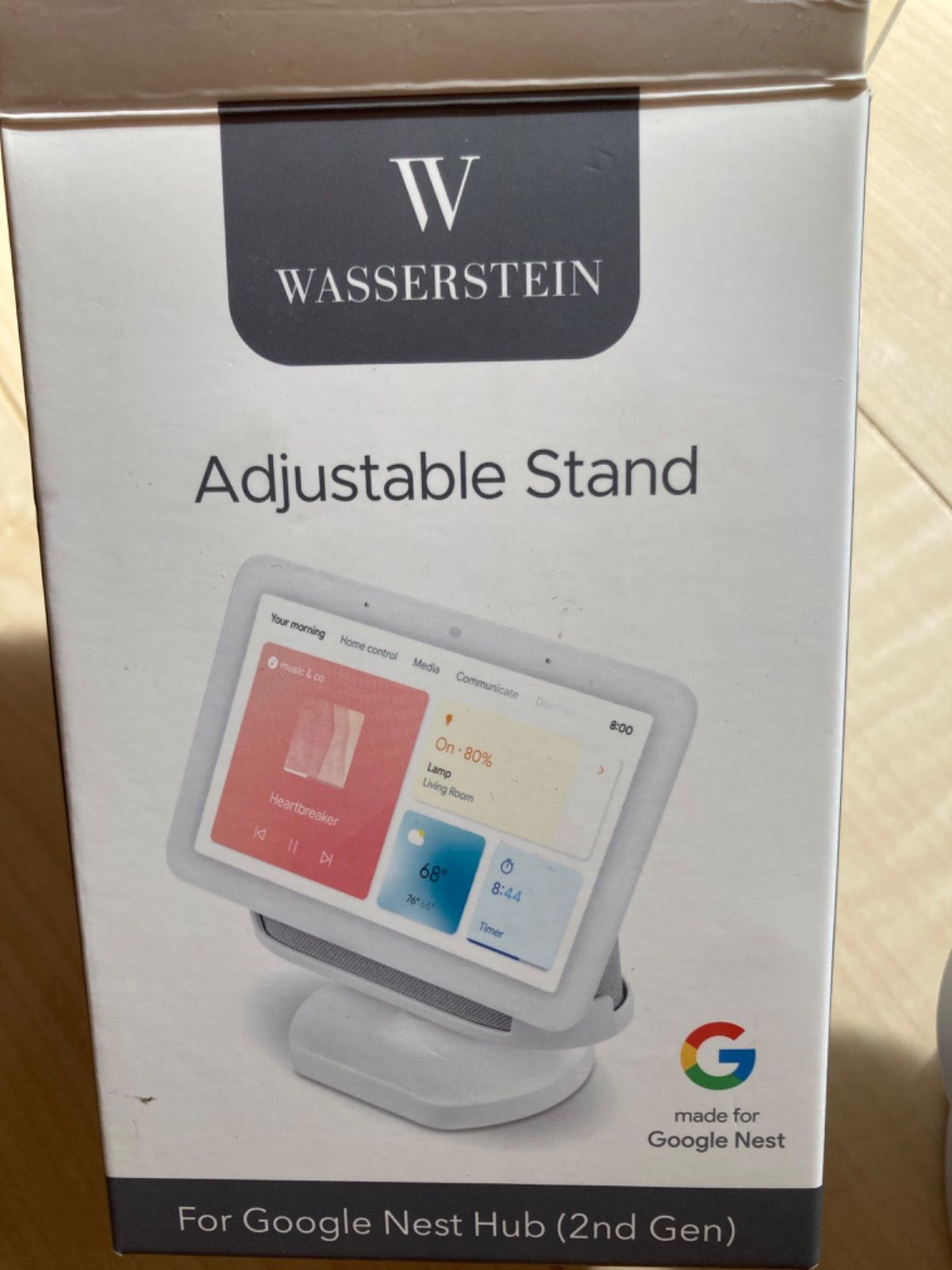 【色:チャコール】Wasserstein Google Nest Hub (第