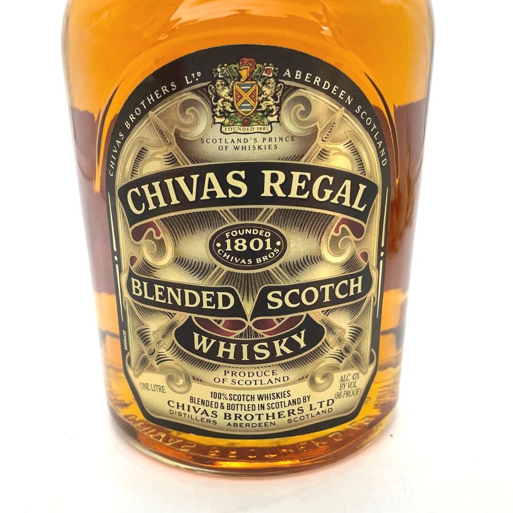 シーバスリーガル 12年 特級表示なし 旧旧ボトル 1000ml 43