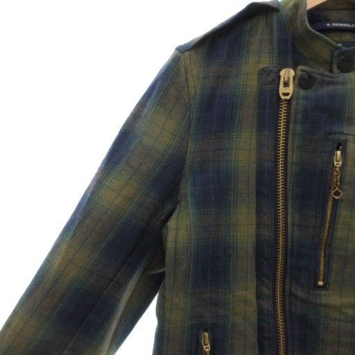 アールニューボールド R.NEWBOLD ダブルライダースジャケット